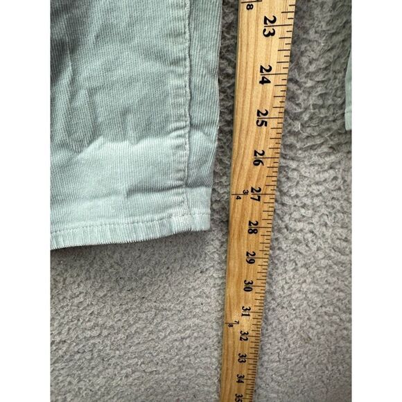 Talbots Pants Womens‎ 14P Petite Boyfriend Aqua Flawless 5-Pocket Corduroy NEW - Picture 8 of 10